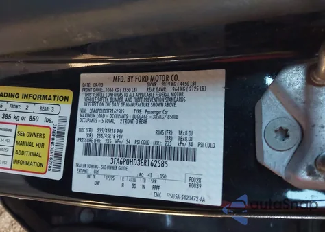 2015 Ford Fusion Se from USA, damaged, VIN 3FA6P0H75FR131169